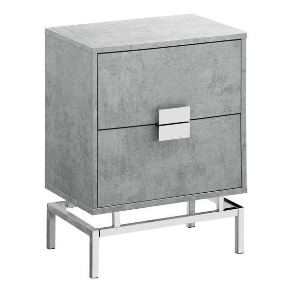 Abbott Gray 13-Inch End Table, image 1
